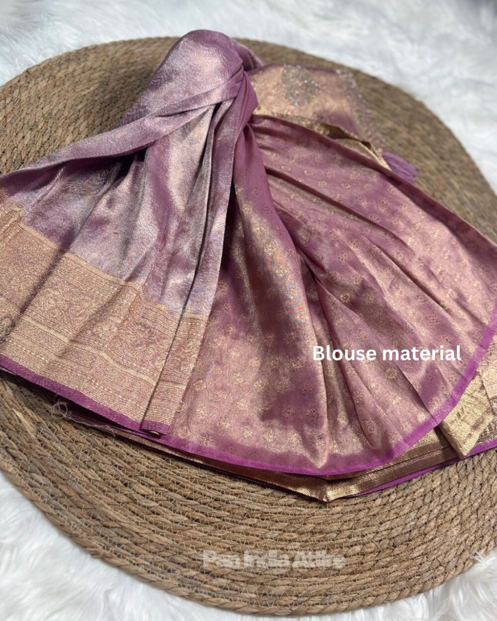 Semi Kanjeevaram Silk Saree - Image 6