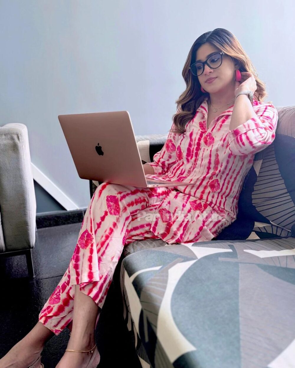 Pink tie-dye co-ord set